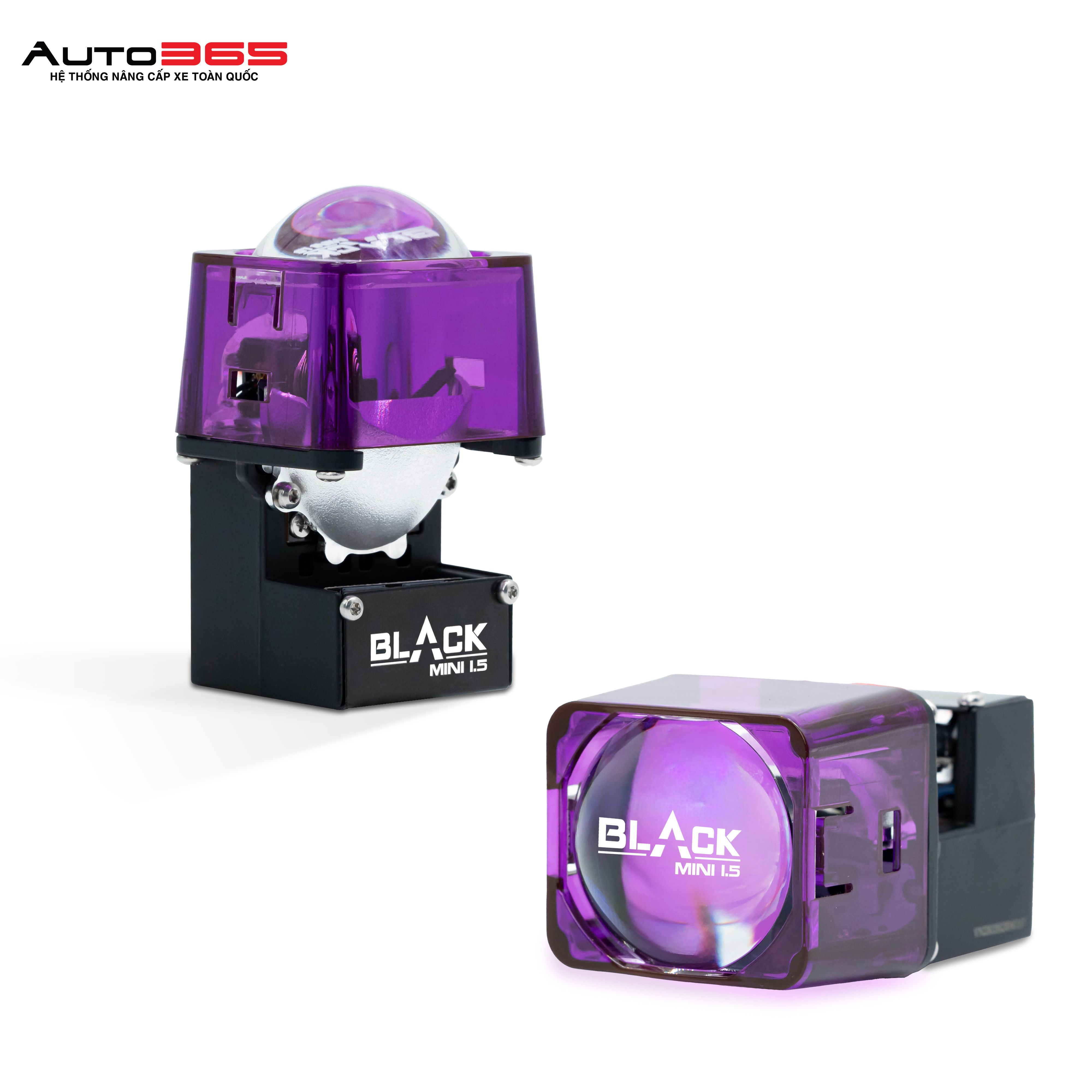 BI LED TITAN BLACK MINI 1.5 INCH
